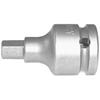 Impact screwdriver-socket wrench, 1/2" for female hexagonal screws type 6193
